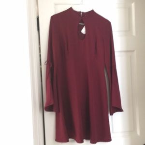 Neiman Marcus holiday dress in Wine color
